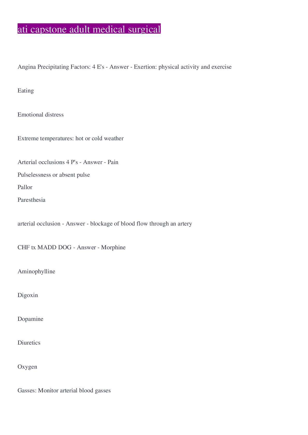 Preview image for ati capstone adult medical surgical